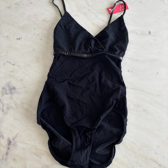 Lisa Curran Black One Piece Swimsuit - NWT - Picture 2 of 14